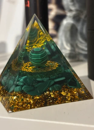 Orgonite malachite, brand: la caverne des petits prix, condition: New with tags, €15.00, €16.45 includes Buyer Protection Pro