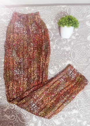 Pantalon fluide imprimé / Pantalón fluido estampado, marca: Handmade, estado: Nuevo sin etiquetas, tamaño: S / 36 / 8, 8,00 €, 9,10 € Protección al comprador incluida