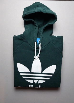 Sweat à capuche Adidas Originals vert sapin – Mixte / Adolescent, marque: adidas, état: Très bon état, taille: S, 22,00 €, 23,80 € Protection acheteurs incluse