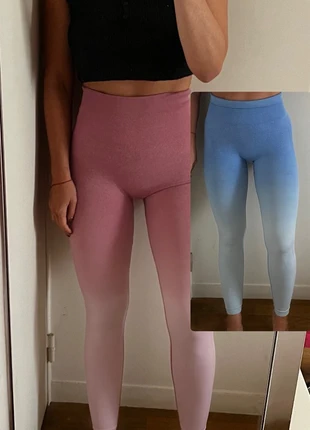 Lot 2 leggings de sport taille haute compressifs - taille S, marke: Shein, zustand: Sehr gut, größe: S / 36 / 8, 8,00 €, 9,10 € inklusive Vinted-Käuferschutz
