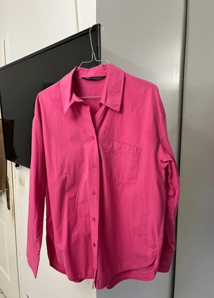 Chemise manches longues rose/fuschia zara, marke: Zara, zustand: Sehr gut, größe: M / 38 / 10, 8,00 €, 9,10 € inklusive Vinted-Käuferschutz