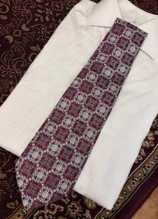 Cravate à carreaux avec motifs travaillé, brand: Vintage Dressing, condition: Very good, €5.00, €5.95 includes Buyer Protection Pro