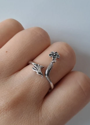 vintage versilbert offener ring durchmesser 17mm, condizioni: Ottime, taglia: Regolabile, €5.50, €6.48 include la Protezione acquisti