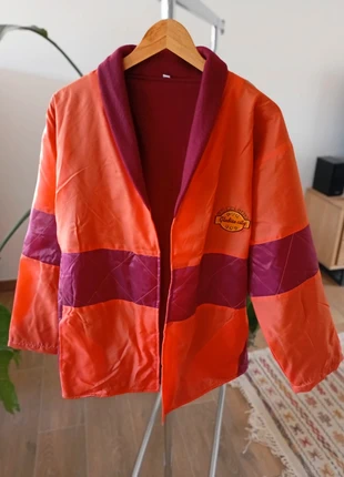 Veste vintage oversize coloré bi-matière, brand: Vintage Dressing, condition: Very good, size: L / 40 / 12, €18.00, €19.60 includes Buyer Protection Pro