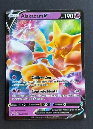 Carte pokemon Alakazam V promo swsh083, brand: Pokémon, condizioni: Ottime, €7.00, €8.05 include la Protezione acquisti