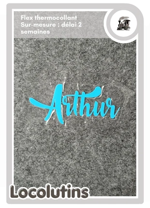 🚂 Arthur motif thermocollant flex, état: Très bon état, 3,20 €, 4,06 € Protection acheteurs (Pro) incluse