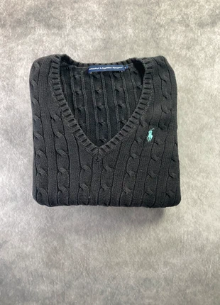 Torsadé Ralph Lauren femme taille M noir logo brodé bleu Sweat en parfait état, marque: Ralph Lauren, état: Très bon état, taille: M / 38 / 10, 40,00 €, 42,70 € Protection acheteurs incluse