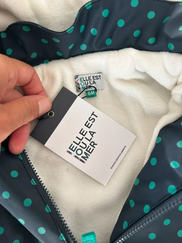 Manteau elle est où la mer taille 9 mois - photo numéro 5