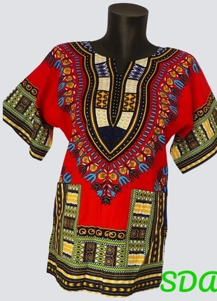 haut boubou dashiki mixte homme femme, merk: Africa, staat: Heel goed, maat: M / 38 / 10, € 21,00, € 22,75 inclusief Kopersbescherming Pro
