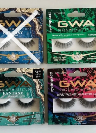 Faux cils Lot 3 paire de wispies wispy GWA Primark Unicorn Mermaid natural Multilayered lashes, marque: Primark, état: Neuf avec étiquette, 9,00 €, 10,15 € Protection acheteurs incluse