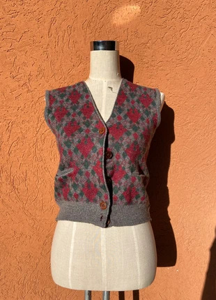 Gilet vintage Fruit of the Loom a rombi Y2K - Vintage Fruit of the Loom argyle vest, marke: Fruit of the Loom, zustand: Sehr gut, größe: M / 38 / 10, 10,00 €, 11,20 € inklusive Vinted-Käuferschutz