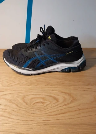 Asics Loopschoenen Gel-Flux 6 AmpliFoam, merk: Asics, staat: Goed, maat: 44, € 10,00, € 11,20 inclusief Kopersbescherming