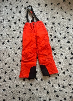 Mountainpeak oranje skibroek met bretels maat 140, marca: Mountain Peak, estado: Muito bom, tamanho: 10 anos / 140 cm, €12.50, €13.83 inclui Proteção do Comprador