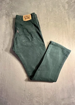 Jeans Levi’s 513 denim corduroy vert – W29 L29, brand: Levi's, condition: Very good, size: Other, €20.00, €21.70 includes Buyer Protection Pro