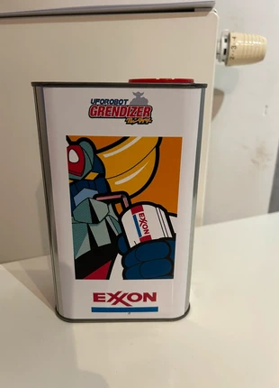 Bidon d’huile décoratif Exxon Goldorak, merk: Goldorak, staat: Nieuw zonder prijskaartje, € 15,00, € 16,45 inclusief Kopersbescherming