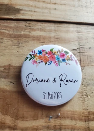 Badges mariage, estado: Muito bom, €1.00, €1.75 inclui Proteção do Comprador