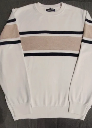 Pull blanc ras de cou bonobo, marke: Bonobo, zustand: Sehr gut, größe: M, 17,00 €, 18,55 € inklusive Vinted-Käuferschutz