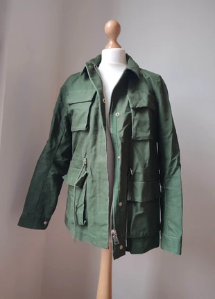 Parka kaki style veste utilitaire/militaire, brand: H&M, condition: Very good, size: M / 38 / 10, €8.00, €9.10 includes Buyer Protection