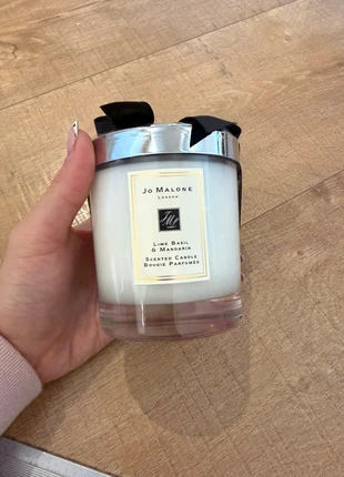 Jo Malone Lime Basil & Mandarin Candle 200g | Unused with Ribbon & Lid, brand: Jo Malone, condition: New with tags, £40.00, £42.70 includes Buyer Protection