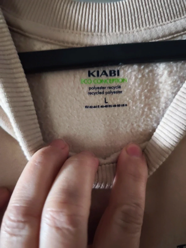 Sweat Kiabi vieux rose - photo numéro 3