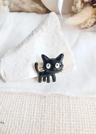 Broche chat noir, marke: Animal, zustand: Sehr gut, 9,00 €, 10,15 € beinhaltet Vinted-Käuferschutz Pro