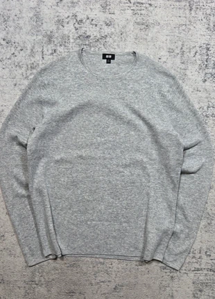 👕 Pull Uniqlo Gris Col Rond S Minimaliste Basique, marca: Uniqlo, estado: Muy bueno, tamaño: S, 24,95 €, 26,90 € Protección al comprador Pro incluida