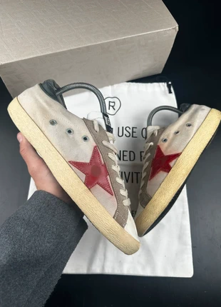 Golden Goose Superstar en toile beige étoile rouge taille 41 old money, brand: Golden Goose, condition: Very good, size: 41, €99.00, €104.65 includes Buyer Protection
