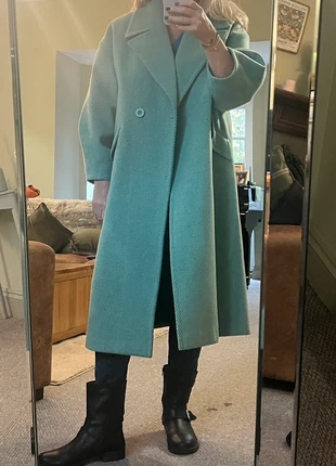 Green winter coat, brand: juste, condition: Very good, size: L / UK 16-18, £25.00, £26.95 includes Buyer Protection