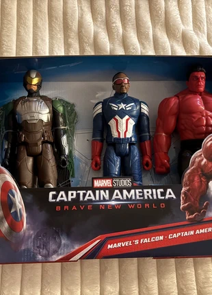 Lot de 3 figurines Captain America - Neuf, merk: Hasbro, staat: Nieuw met prijskaartje, maat: Universeel, € 20,00, € 21,70 inclusief Kopersbescherming