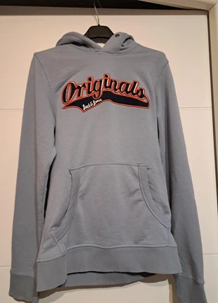 Sweat à capuche bleu Jack & Jones taille 38, marca: Jack & Jones, estado: Muy bueno, tamaño: M, 1,00 €, 1,75 € Protección al comprador incluida