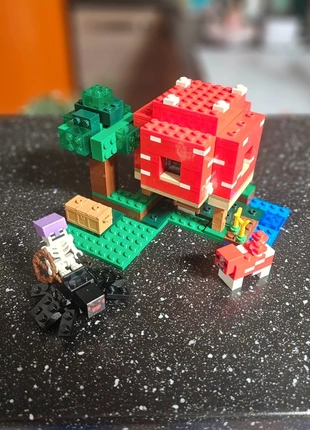 LEGO Minecraft 21179 “The 🍄 Mushroom House” - With Steve, Mooshroom & Skeleton, marke: LEGO Minecraft, zustand: Gut, größe: Einheitsgröße, 12,55 €, 13,88 € inklusive Vinted-Käuferschutz