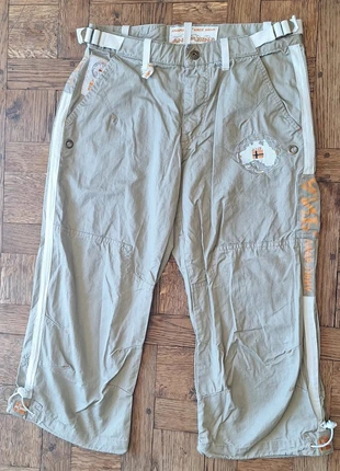 Pantalon 3/4 cargo baggy vintage y2k 90’s 80’s ‘Anapurna’ beige pastel - Mixte Taille M 40 W30, brand: anapurna, condition: Very good, size: M, €20.00, €21.70 includes Buyer Protection