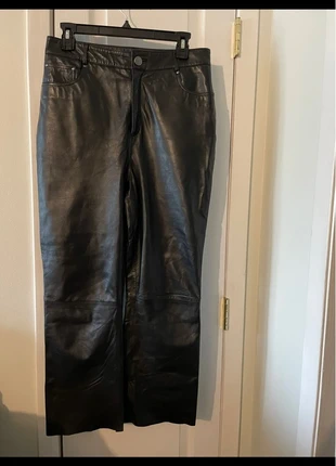 Walter Baker Leather Pants, brand: Walter Baker, condition: Very good, size: S / UK 8-10, £60.45, £64.17 includes Buyer Protection