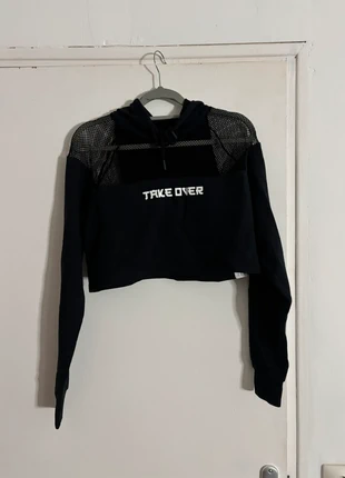 Haut noir Bershka, marca: Bershka, estado: Satisfatório, tamanho: S / 36 / 8, €4.00, €4.90 inclui Proteção do Comprador