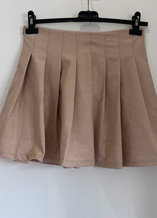 Saia Bege com Pregas Timiami - Tamanho Único Novo e Elegante!, marque: Timiami, état: Neuf sans étiquette, taille: Taille unique, 12,00 €, 13,30 € Protection acheteurs incluse