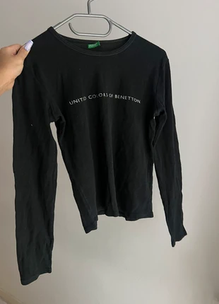 Pull noir United Colors of Benetton, marca: United Colors of Benetton, estado: Muy bueno, tamaño: S / 36 / 8, 5,00 €, 5,95 € Protección al comprador incluida