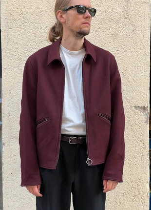 Acne Studios Jacket – Burgundy/Navy – Men’s, marque: Acne Studios, état: Très bon état, taille: L, 62,00 €, 65,80 € Protection acheteurs incluse