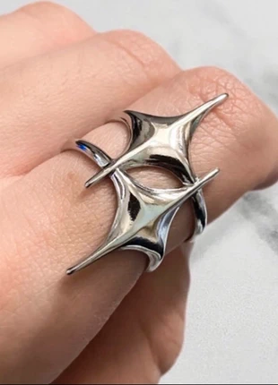 Bague Argentée Y2k, brand: CHROME, condition: Very good, size: Adjustable, €9.99, €11.19 includes Buyer Protection