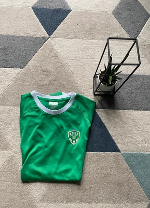 Maillot entraînement ASSE, marque: AS Saint-Étienne, état: Très bon état, taille: 14 ans / 164 cm, 10,00 €, 11,20 € Protection acheteurs incluse