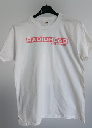 T-shirt bianca | Radiohead, marca: nobrand, estado: Muito bom, tamanho: M, €13.00, €14.35 inclui Proteção do Comprador Pro