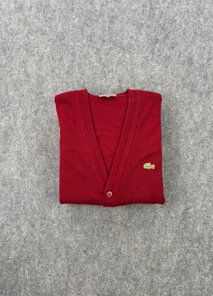 Cardigan Lacoste rouge vintage taille L, marque: Lacoste, état: Très bon état, taille: L, 29,00 €, 31,15 € Protection acheteurs (Pro) incluse