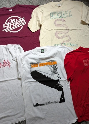 Brand New Bundle Of Mens Heavy Metal/Rock Band Shirts led Zeppelin Size XL, brand: Def Leppard, condition: New without tags, size: XL, £24.99, £26.94 includes Buyer Protection