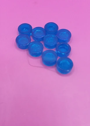 Lot de 20 Tile, Round trans dark blue 1 x 1 (référence : 98138), brand: LEGO, condition: Very good, size: One size, €1.49, €2.26 includes Buyer Protection Pro