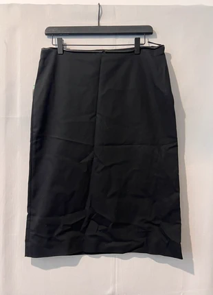 Jil Sander | Black Pencil Skirt | Size 40 (IT) | Made in Italy | Cotton Blend | Vintage, marque: Jil Sander, état: Neuf avec étiquette, taille: S / 36 / 8, 22,00 €, 23,80 € Protection acheteurs incluse