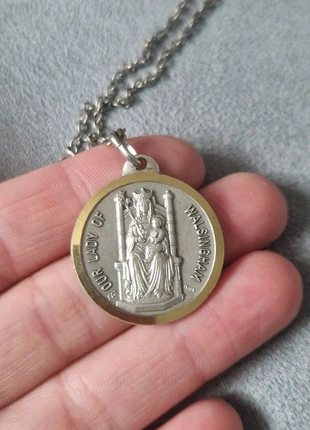 Gold and silver St. Mary religious necklace, brand: St Mary’s, condition: Very good, £10.00, £11.20 includes Buyer Protection