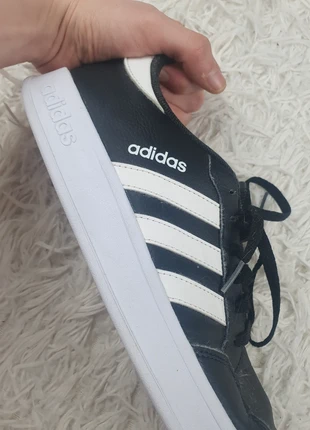 Basket Adidas VS Pace en cuir synthétique noir et blanc taille 44 en très bon état, marke: adidas, zustand: Sehr gut, größe: 44, 34,00 €, 36,40 € inklusive Vinted-Käuferschutz