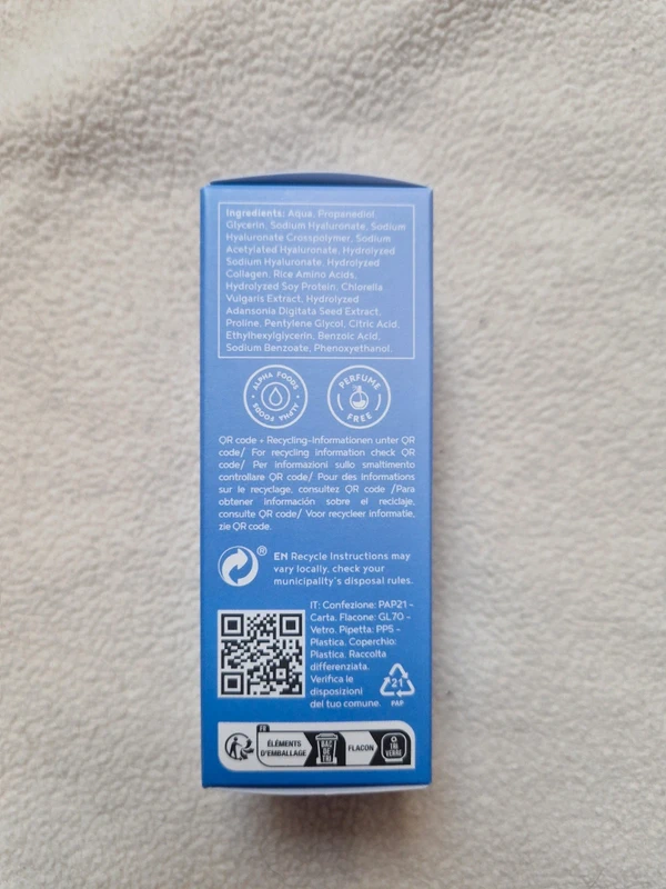 Sérum hydratant intense à l'acide hyaluronique et au collagène skin solution - photo numéro 2