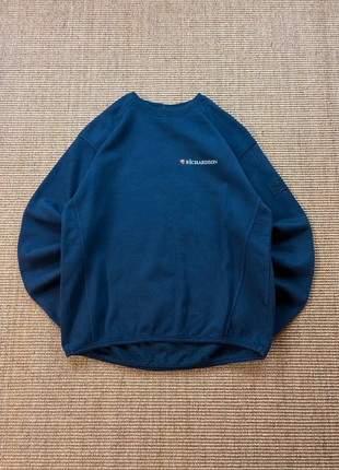 Pull Russell Athletic crewneck bleu Richardson print brodé logo coloré USA 2000s S femme #0375, brand: Russell Athletic, condizioni: Ottime, taglia: S / IT 40 / EU 36, €30.00, €32.20 include la Protezione acquisti Pro