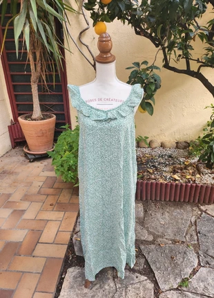 Robe longue blanche et verte JDY neuve étiquette Taille 40 FR, marque: JDY, état: Neuf avec étiquette, taille: L / 40 / 12, 9,00 €, 10,15 € Protection acheteurs incluse
