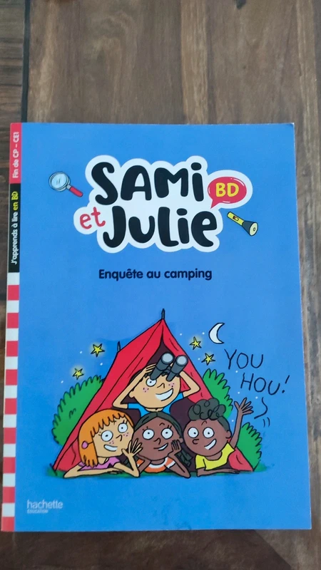 Livre BD sami et Julie